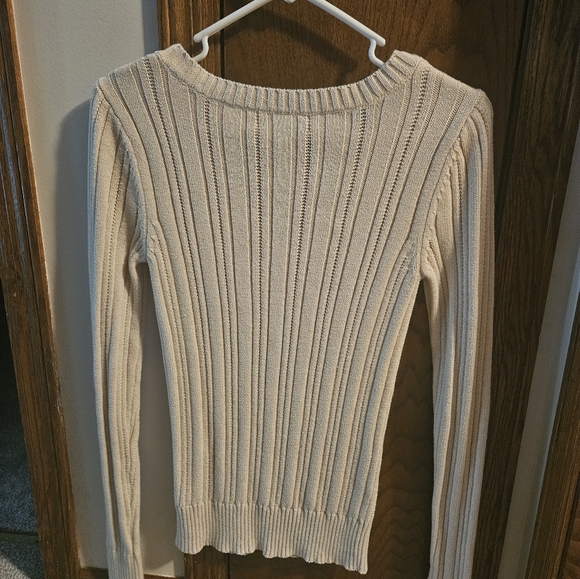 White sweater - Picture 2 of 2